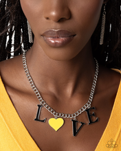 Load image into Gallery viewer, Paparazzi Lovely Lineup - Yellow Necklace
