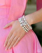 Load image into Gallery viewer, Paparazzi Feminine Charm - Pink Bracelet
