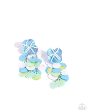 Load image into Gallery viewer, Paparazzi Under the Waves - Blue Earrings
