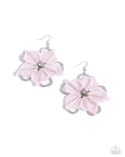 Load image into Gallery viewer, Paparazzi Refined Recognition - Pink Earrings
