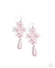 Load image into Gallery viewer, Paparazzi Vintage Veining - Pink Earrings
