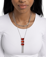 Load image into Gallery viewer, Paparazzi Passionate Pageantry - Red Necklace
