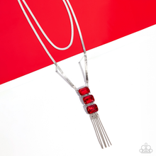 Load image into Gallery viewer, Paparazzi Passionate Pageantry - Red Necklace
