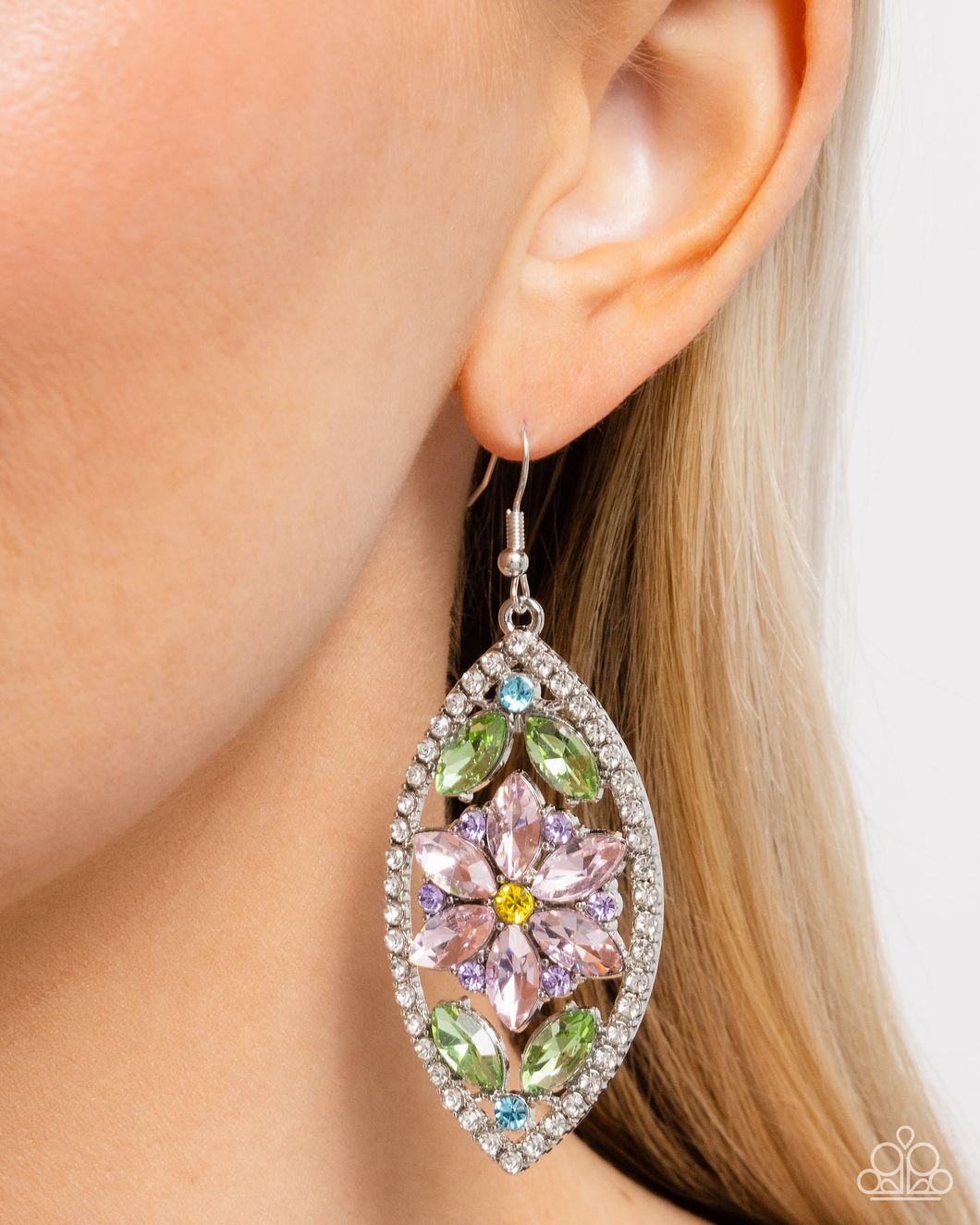 Paparazzi Gallant Garden - Multi Earrings