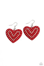 Load image into Gallery viewer, Paparazzi Romantic Reunion - Red Earrings
