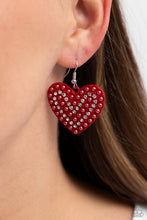 Load image into Gallery viewer, Paparazzi Romantic Reunion - Red Earrings

