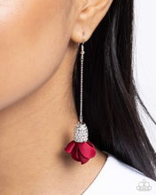 Load image into Gallery viewer, Paparazzi Drop Dead Dazzle - Red Earrings
