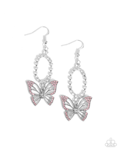 Load image into Gallery viewer, Paparazzi Aerial Avenue - Pink Earrings
