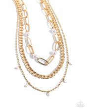 Load image into Gallery viewer, Paparazzi Presidential Passion - Gold Necklace
