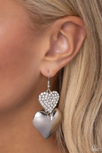Load image into Gallery viewer, Paparazzi Charming Connection - White Earrings
