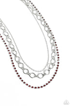 Load image into Gallery viewer, Paparazzi Tasteful Tiers - Red Necklace
