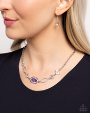 Load image into Gallery viewer, Paparazzi Aerial Approval - Purple Necklace
