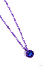 Load image into Gallery viewer, Paparazzi Las Vegas DIP - Purple Necklace
