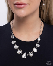 Load image into Gallery viewer, Paparazzi Royal Ready - White Necklace

