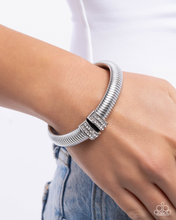 Load image into Gallery viewer, Paparazzi Tailored Transit - White Bracelet
