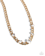 Load image into Gallery viewer, Paparazzi Pronged Perfection - Gold Necklace
