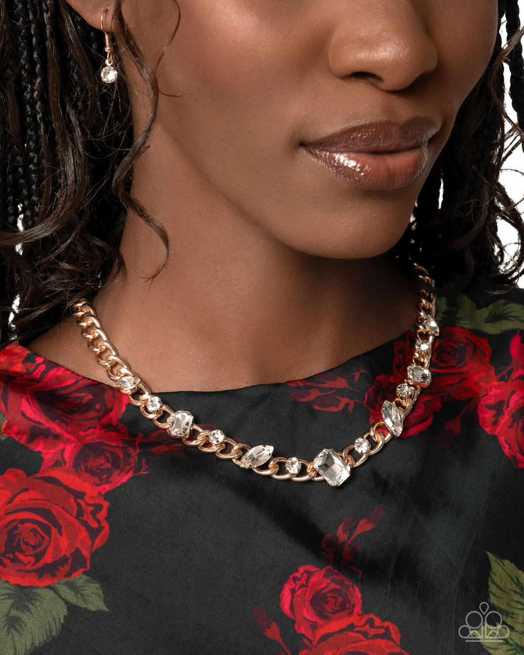 Paparazzi Pronged Perfection - Gold Necklace