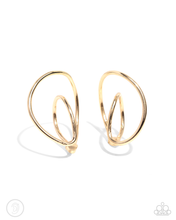 Load image into Gallery viewer, Paparazzi Wraparound Whimsy - Gold Earrings (Ear Cuffs)
