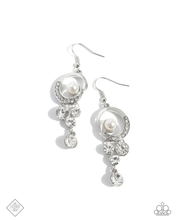 Load image into Gallery viewer, Paparazzi Perfect Paradigm - White Earrings (2025 February Fashion Fix)

