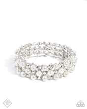 Load image into Gallery viewer, Paparazzi Cosmetic Character - White Bracelet (2025 February Fashion Fix)
