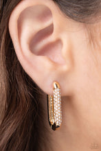 Load image into Gallery viewer, Paparazzi Generating Glitter - Gold Earrings
