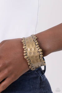 Paparazzi Handcrafted Haute - Brass Bracelet