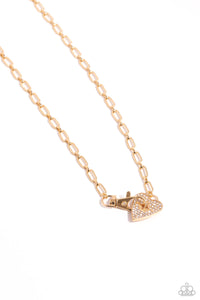 Paparazzi Radical Romance - Gold Necklace