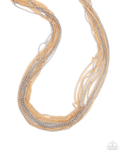 Load image into Gallery viewer, Paparazzi Backstage Ball - Silver Necklace
