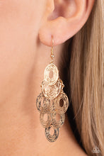 Load image into Gallery viewer, Paparazzi Thrift Shop Twinkle - Gold Earrings
