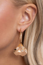Load image into Gallery viewer, Paparazzi Majestic Mermaid - Gold Earrings

