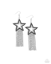 Load image into Gallery viewer, Paparazzi Sunset Superstar - Black Earrings
