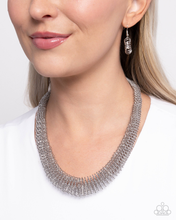 Load image into Gallery viewer, Paparazzi Trenchant Tribute - Silver Necklace
