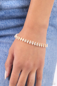 Paparazzi Marquise Masterpiece - Gold Bracelet