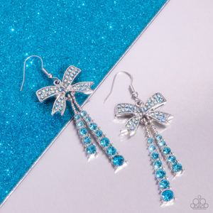 Paparazzi Date Night Decadence - Blue Earrings