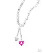 Load image into Gallery viewer, Paparazzi Momentary Bliss - Pink Necklace &amp; Paparazzi Momentary Balance - Pink Bracelet Set
