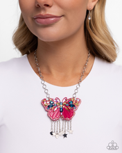 Load image into Gallery viewer, Paparazzi Mayoral Monarch - Pink Necklace
