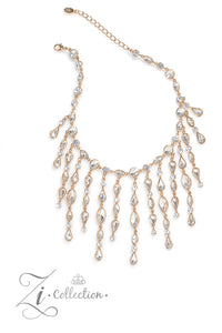 Paparazzi Alluring - Gold Necklace (2023 Zi Collection)