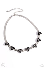 Load image into Gallery viewer, Paparazzi Strands of Sass - Silver Necklace (Choker)
