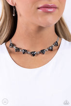 Load image into Gallery viewer, Paparazzi Strands of Sass - Silver Necklace (Choker)
