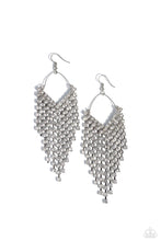 Load image into Gallery viewer, Paparazzi V Fallin - White Earrings
