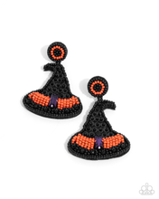 Load image into Gallery viewer, Paparazzi Witch Hunt - Black Earrings
