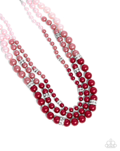 Load image into Gallery viewer, Paparazzi Ombré Ornament - Red Necklace
