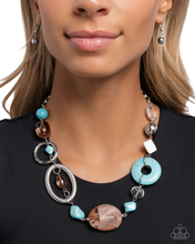 Load image into Gallery viewer, Paparazzi Santa Fe Service - Blue Necklace
