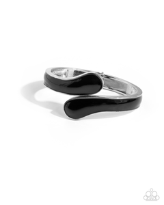 Paparazzi Painted Puzzle - Black Bracelet