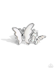 Load image into Gallery viewer, Paparazzi Dueling Decadence - White Ring
