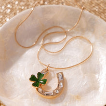 Load image into Gallery viewer, Paparazzi Lucky for Life - Gold Necklace
