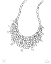 Load image into Gallery viewer, Paparazzi Fishing for Compliments - Silver Necklace
