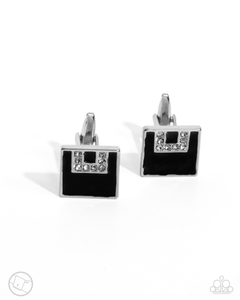 Paparazzi Classy Cuff Links - Black (Cuff Links)