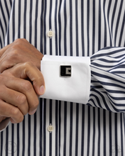 Load image into Gallery viewer, Paparazzi Classy Cuff Links - Black (Cuff Links)
