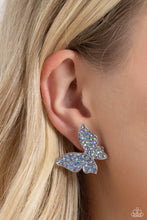 Load image into Gallery viewer, Paparazzi High Life - Blue Earrings and Paparazzi High Time - Blue Ring
